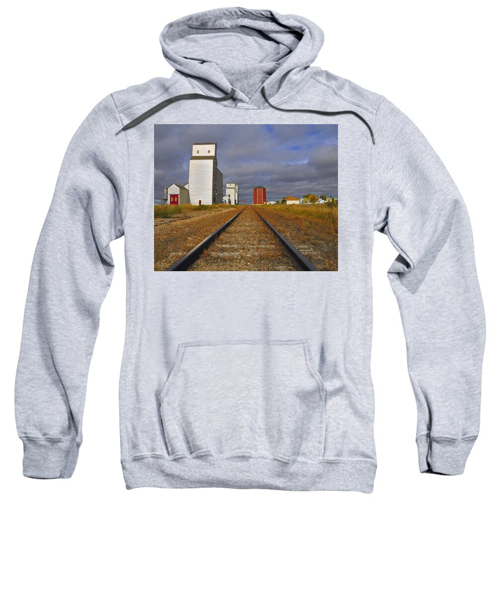 Saskatchewan Sweatshirt featuring the photograph Saskatchewan Prairies by Tony Beck