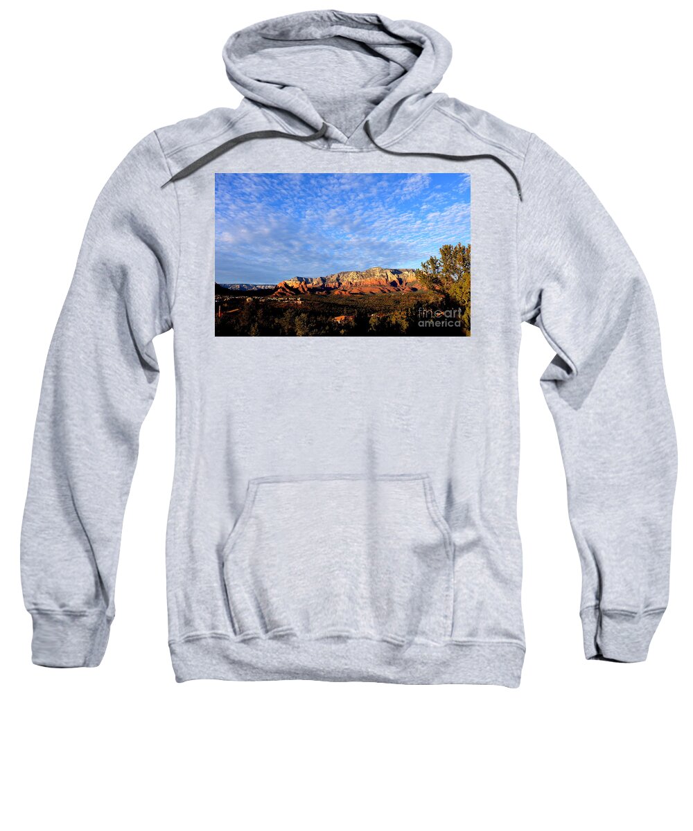 Sedona Sweatshirt featuring the photograph Sedona Landscape by Mars Besso