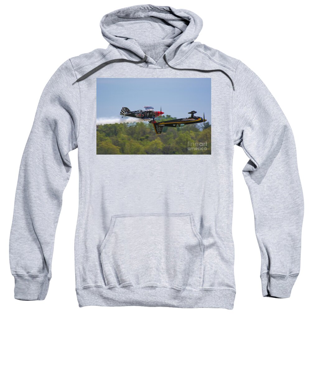 Air Show Sweatshirt featuring the photograph Skip and Patty by Tim Mulina
