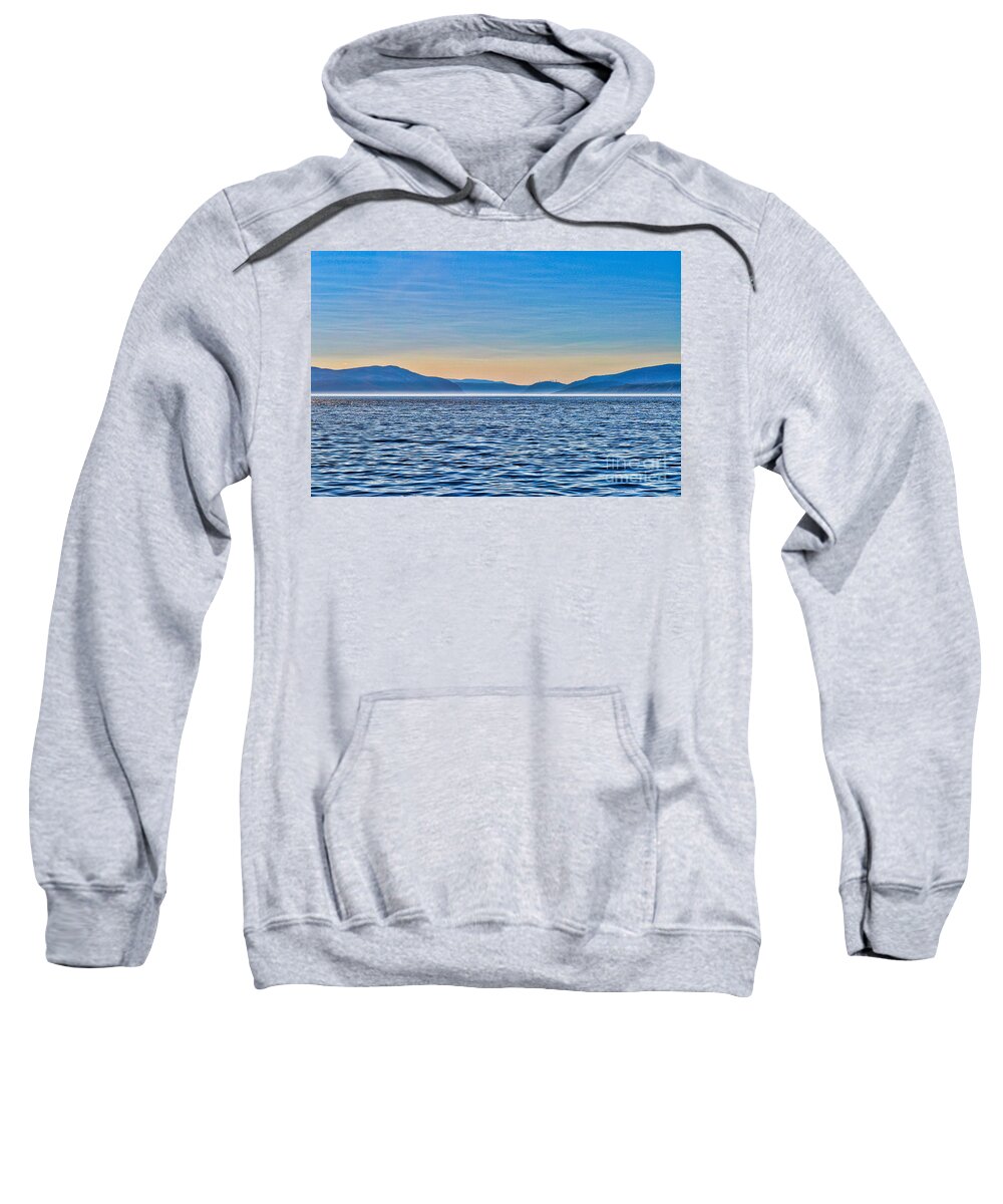 Seaway Sweatshirt featuring the photograph St. Lawrence Seaway by Bianca Nadeau