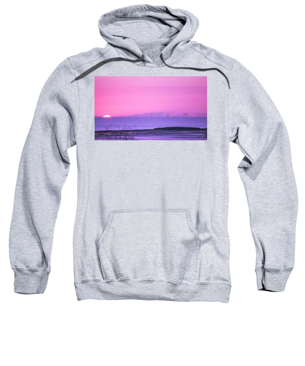 Spring Sweatshirt featuring the photograph Sunset by Spikey Mouse Photography