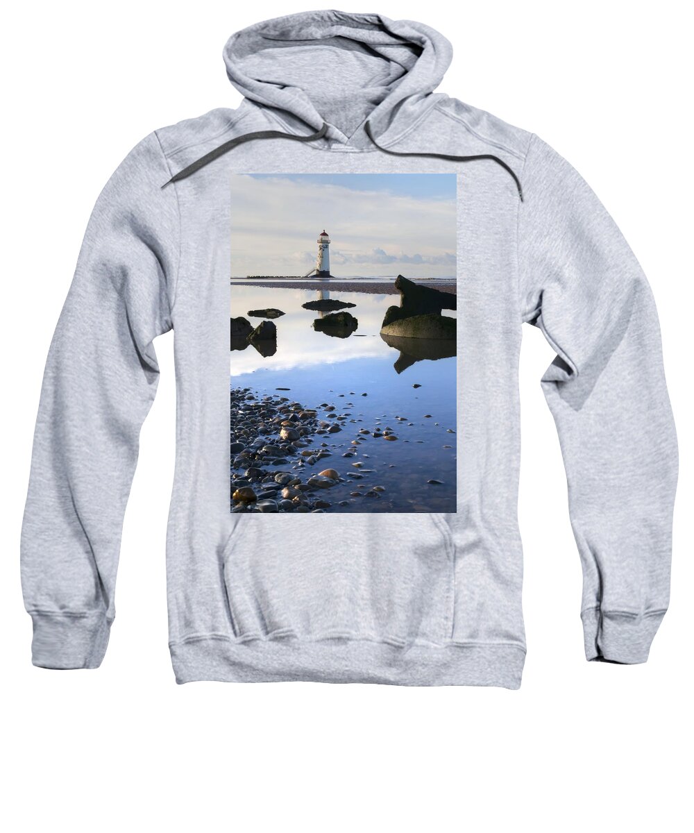 Talacer Sweatshirt featuring the photograph Talacer abandoned lighthouse by Spikey Mouse Photography