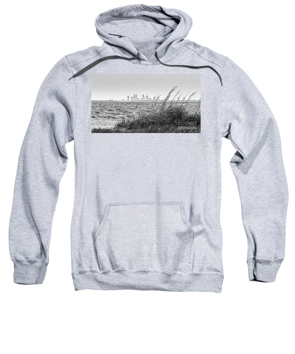 Tampa Bay Sweatshirt featuring the photograph Tampa Across The Bay by Marvin Spates
