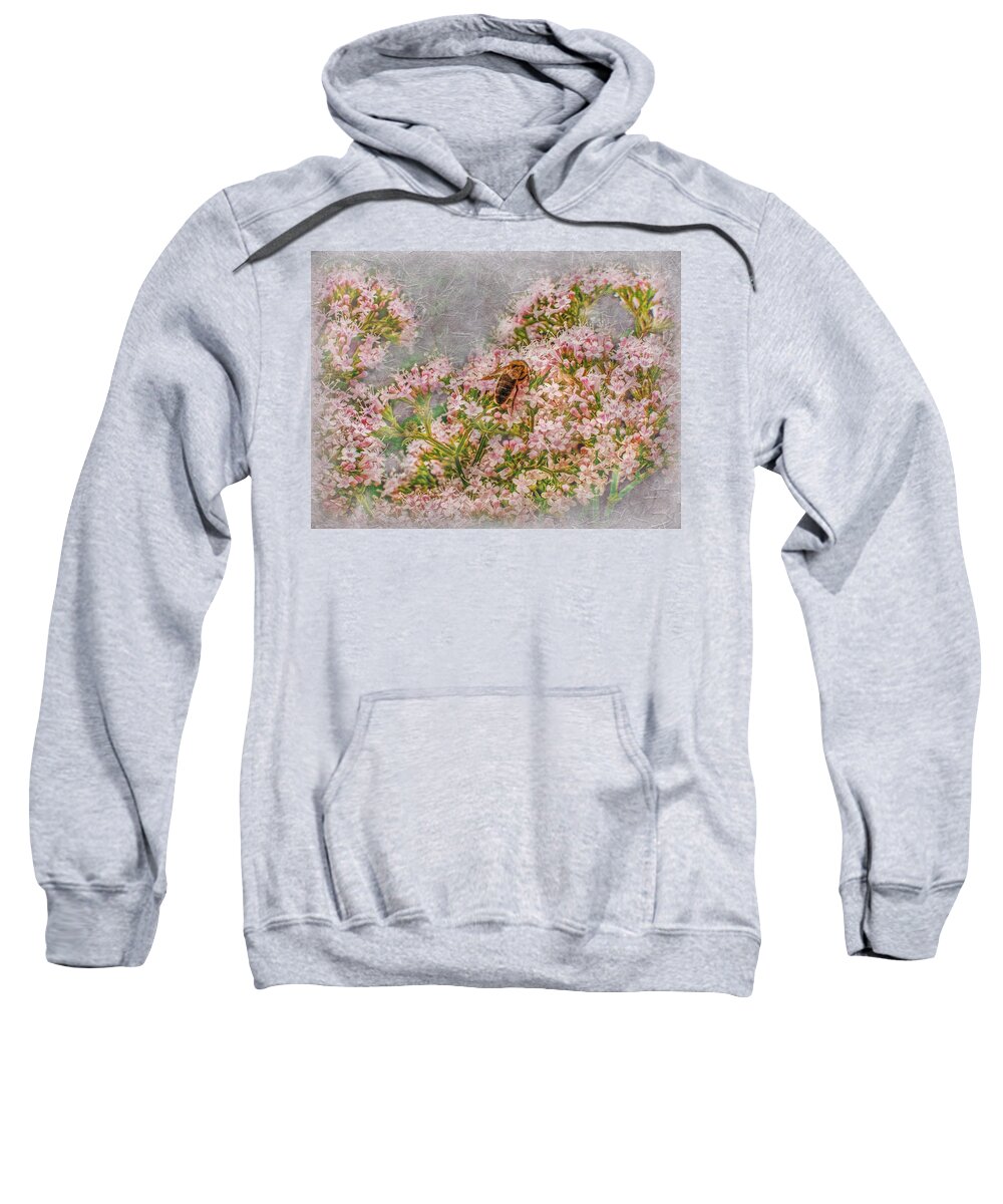 Bee Sweatshirt featuring the photograph The Bee by Hanny Heim