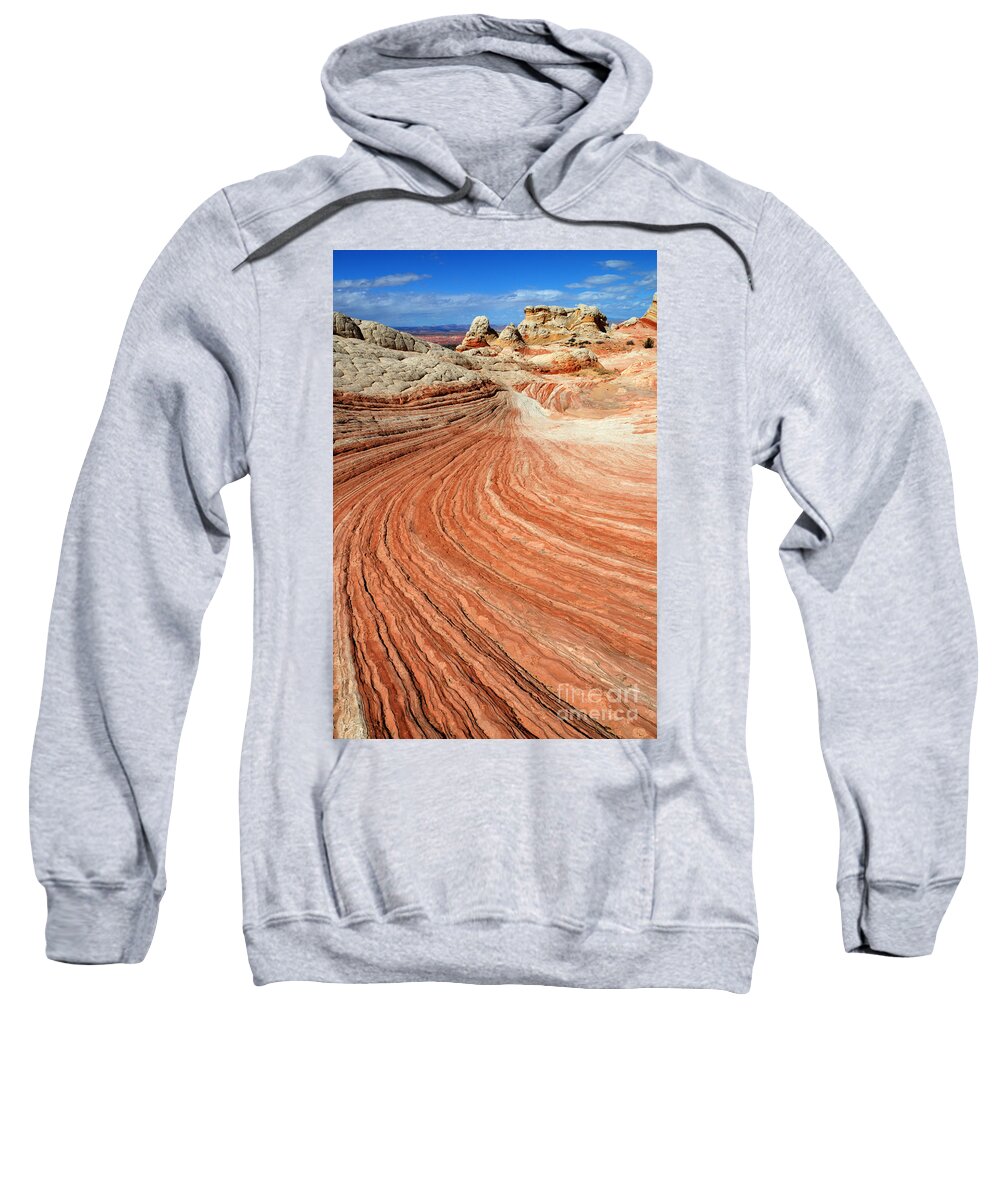 White Pocket Sweatshirt featuring the photograph The Brilliance Of Nature 3 by Bob Christopher