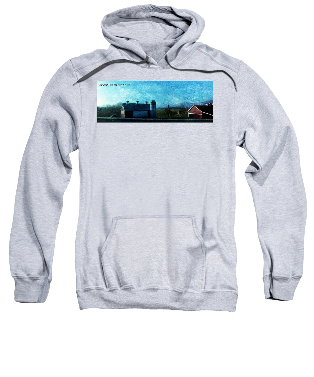 Travel Sweatshirt featuring the photograph Travel as a painting by Karl Rose