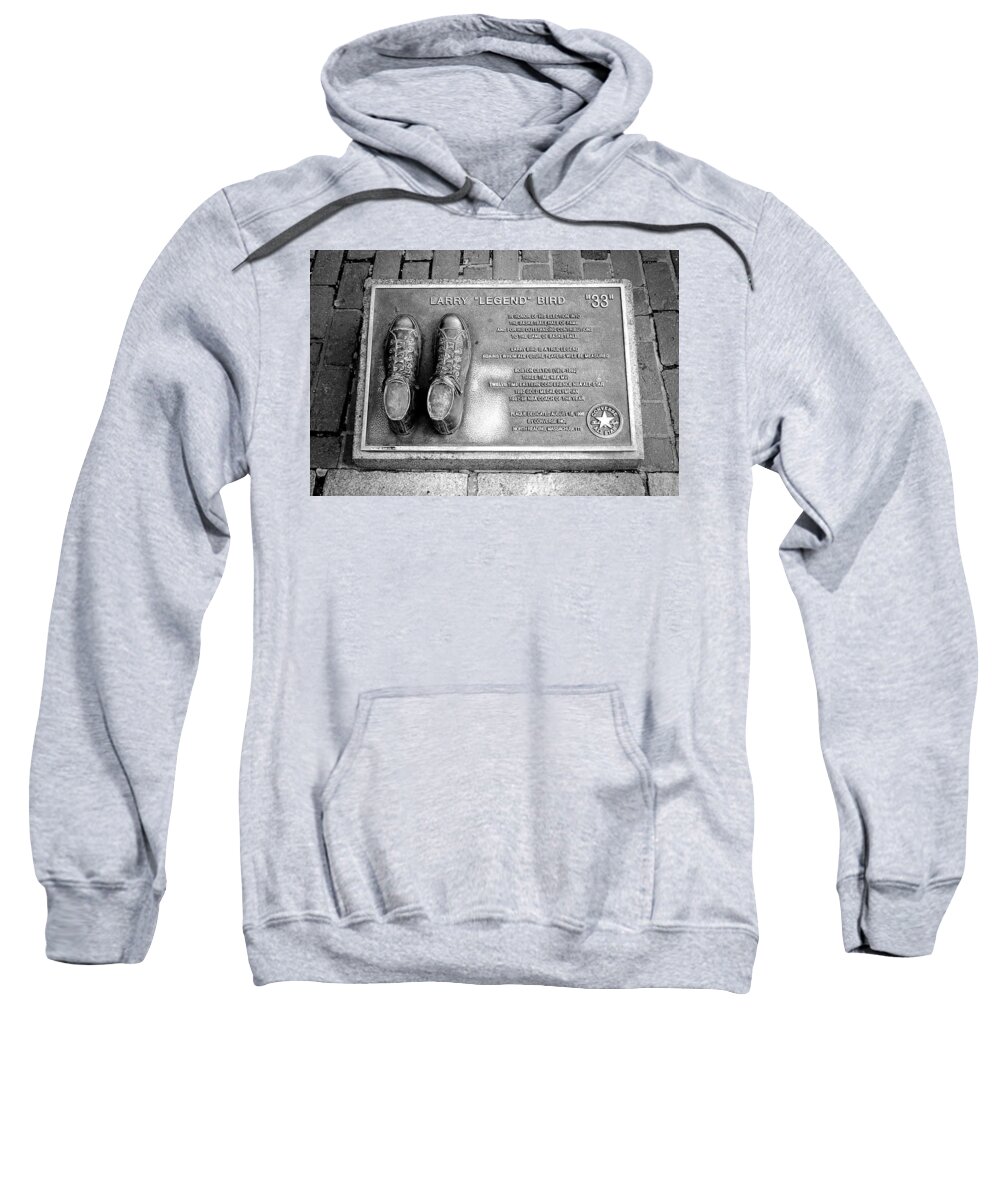 Boston Sweatshirt featuring the photograph Tribute to The Bird by Greg Fortier
