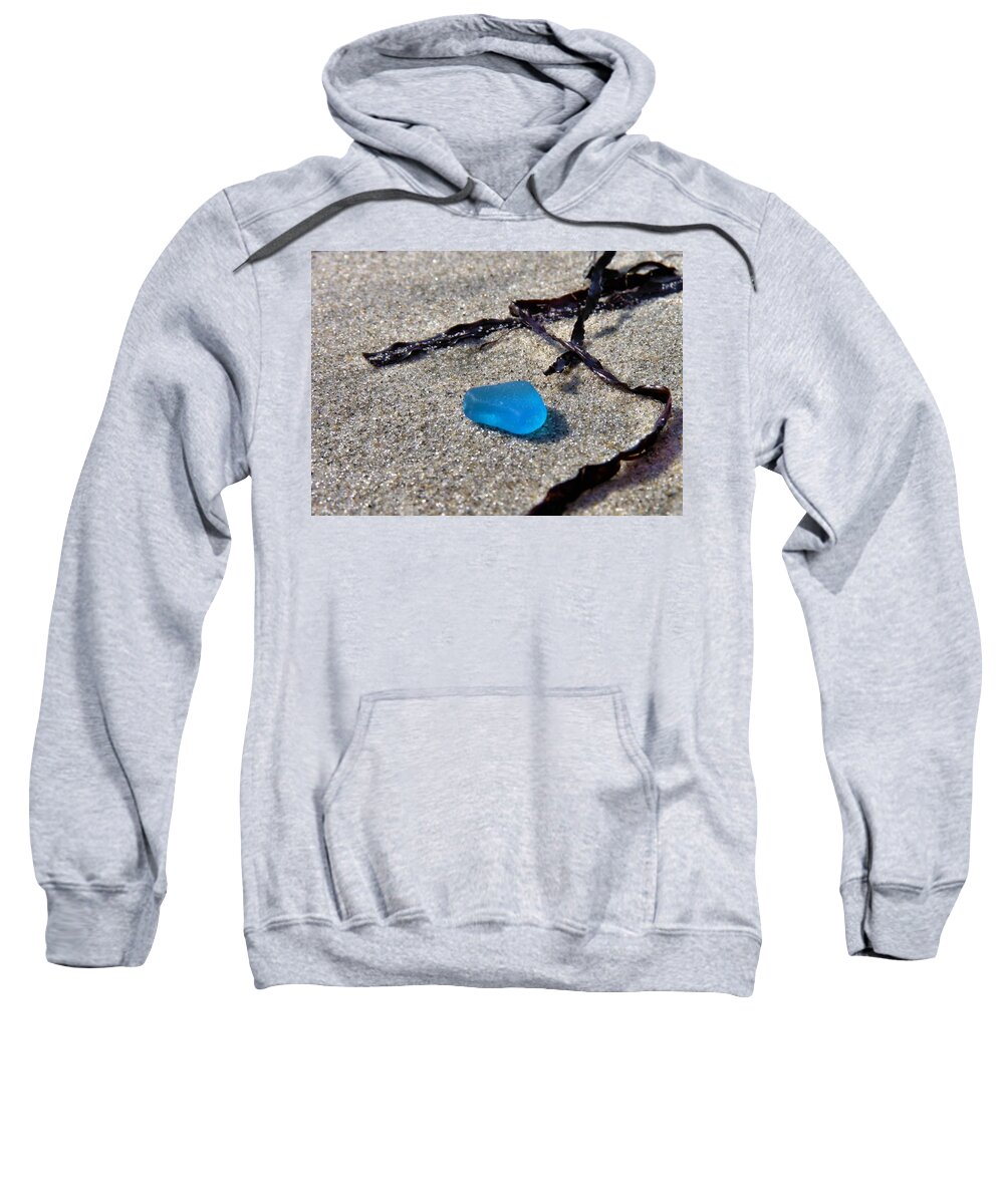 Sea Glass Sweatshirt featuring the photograph Turquoise by Janice Drew
