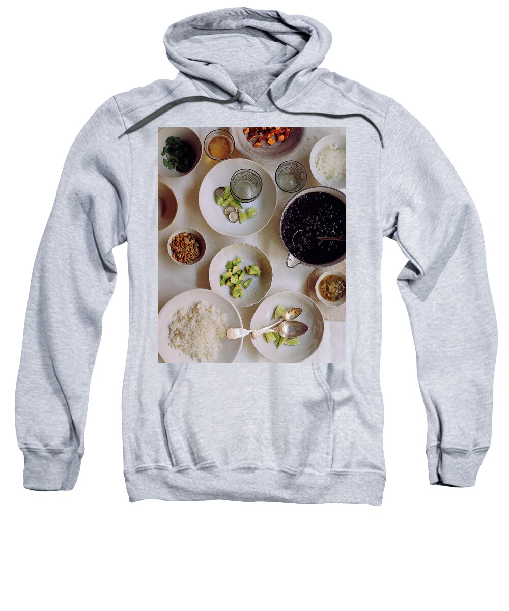 Fruits Sweatshirt featuring the photograph Vegetarian Dishes by Romulo Yanes