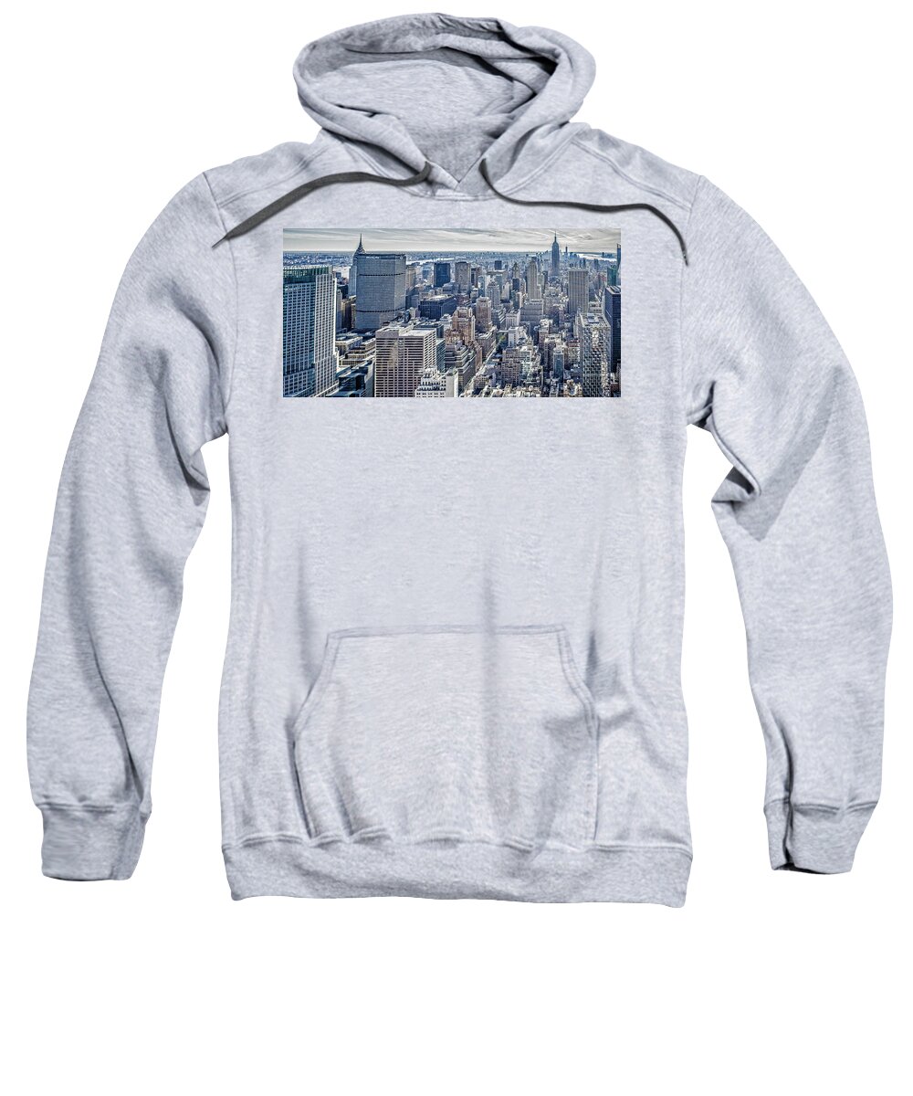 Landscape Sweatshirt featuring the photograph View on High by Theodore Jones