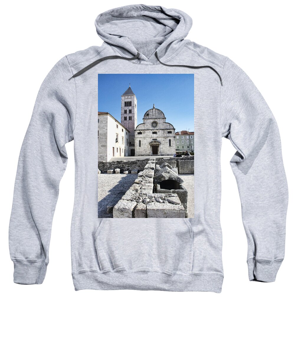 Europe Sweatshirt featuring the photograph Zadar Chapel by Crystal Nederman