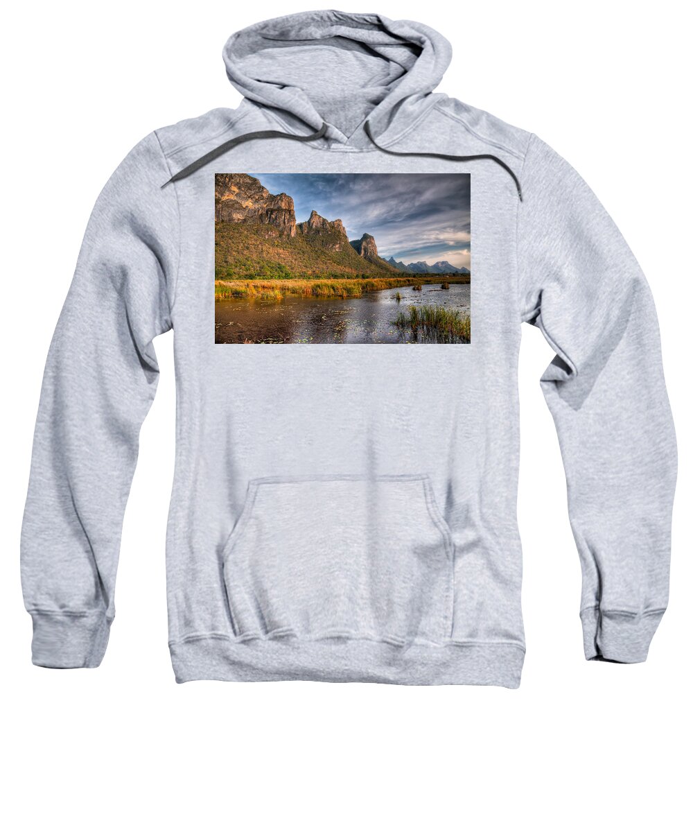 Hua Hin Sweatshirt featuring the photograph National Park Thailand #1 by Adrian Evans