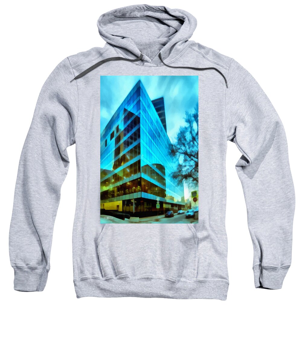 Art Sweatshirt featuring the photograph Reflections #1 by Michael Goyberg
