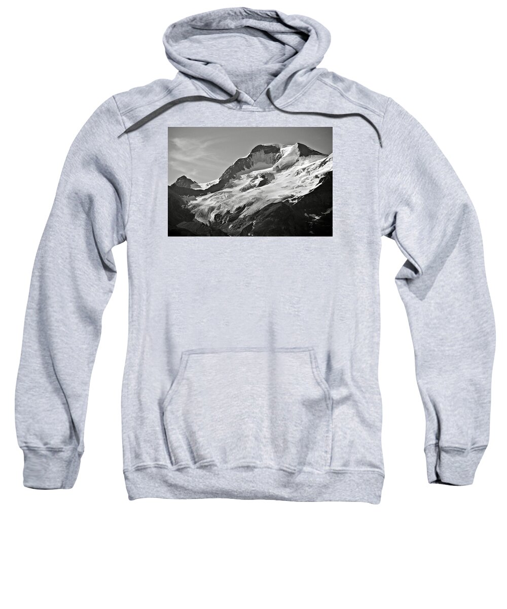 Glacier Sweatshirt featuring the photograph A glacier in Jasper National Park by RicardMN Photography