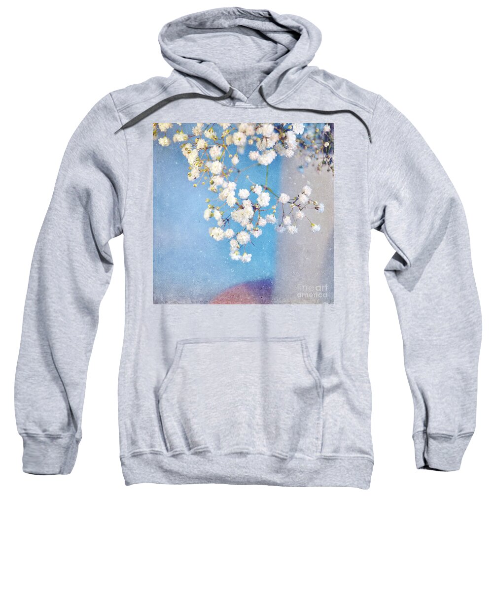 Flowers Sweatshirt featuring the photograph Blue Morning by Lyn Randle