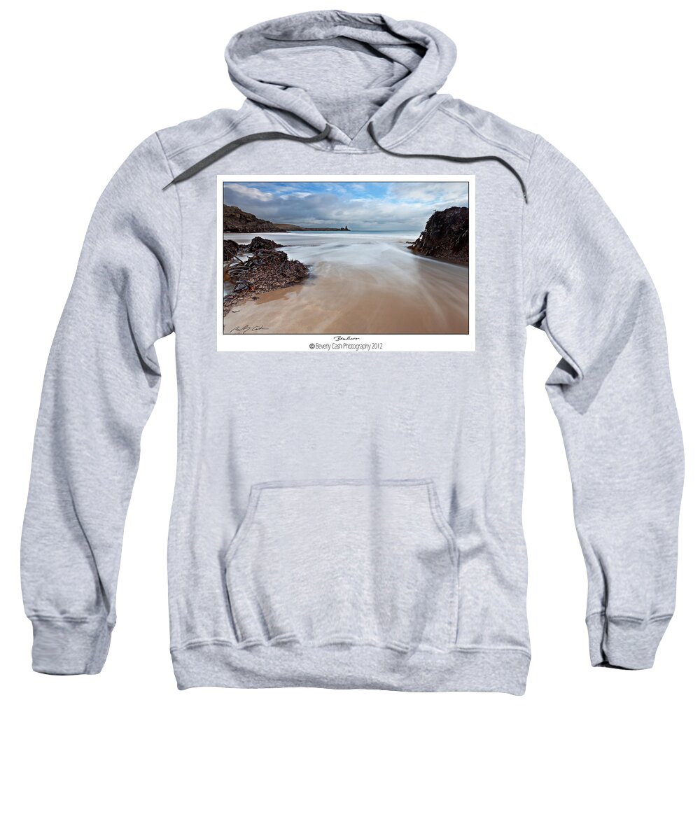 Broadhaven Sweatshirt featuring the photograph Broadhaven by B Cash