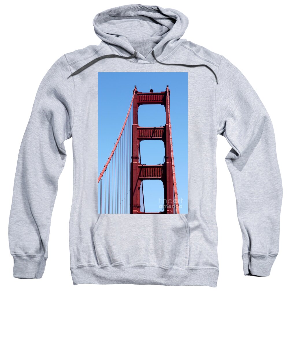 san Francisco Sweatshirt featuring the photograph Golden Gate by Henrik Lehnerer