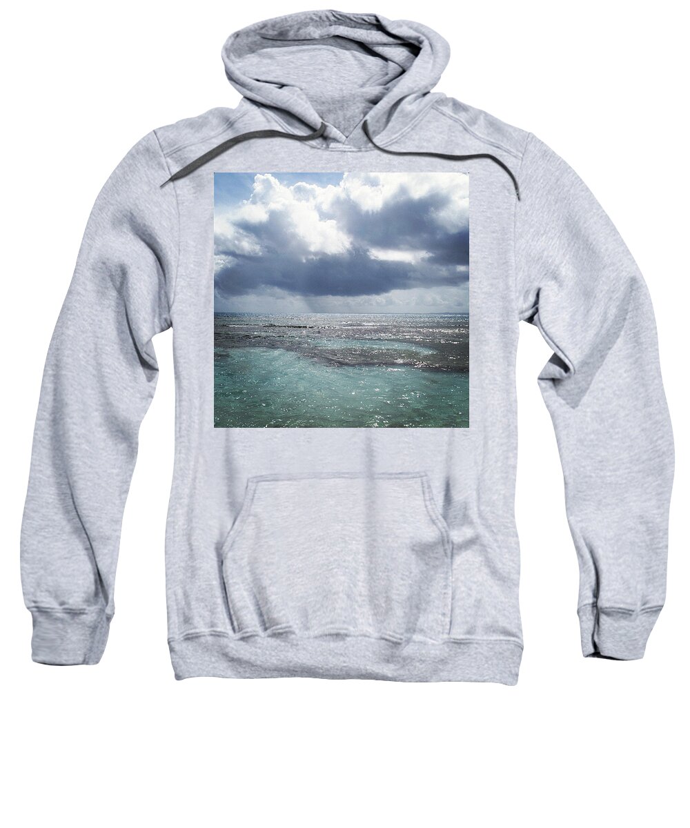 Ocean Sweatshirt featuring the photograph Jewels by Jean Macaluso