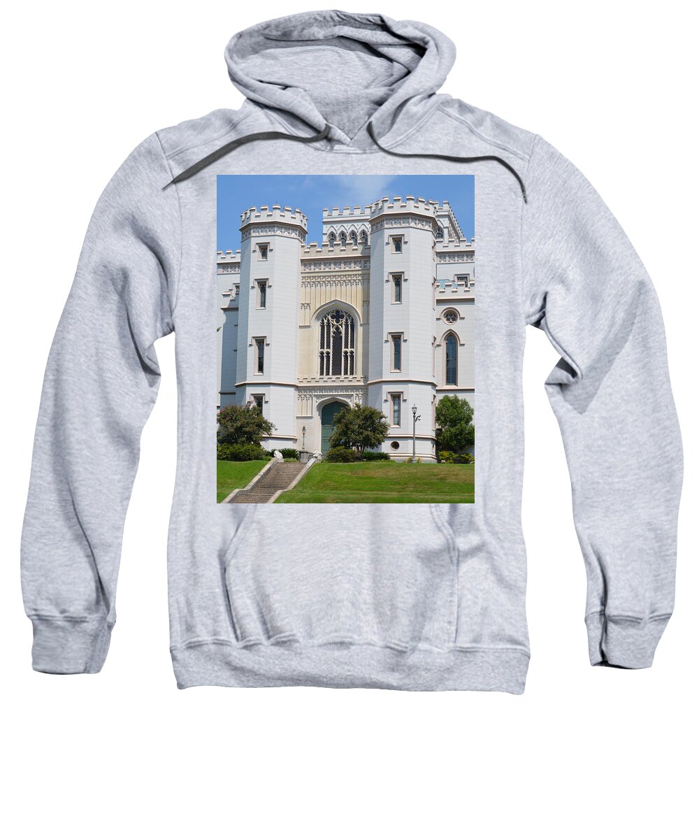 Old Sweatshirt featuring the photograph Old State Capital by Maggy Marsh
