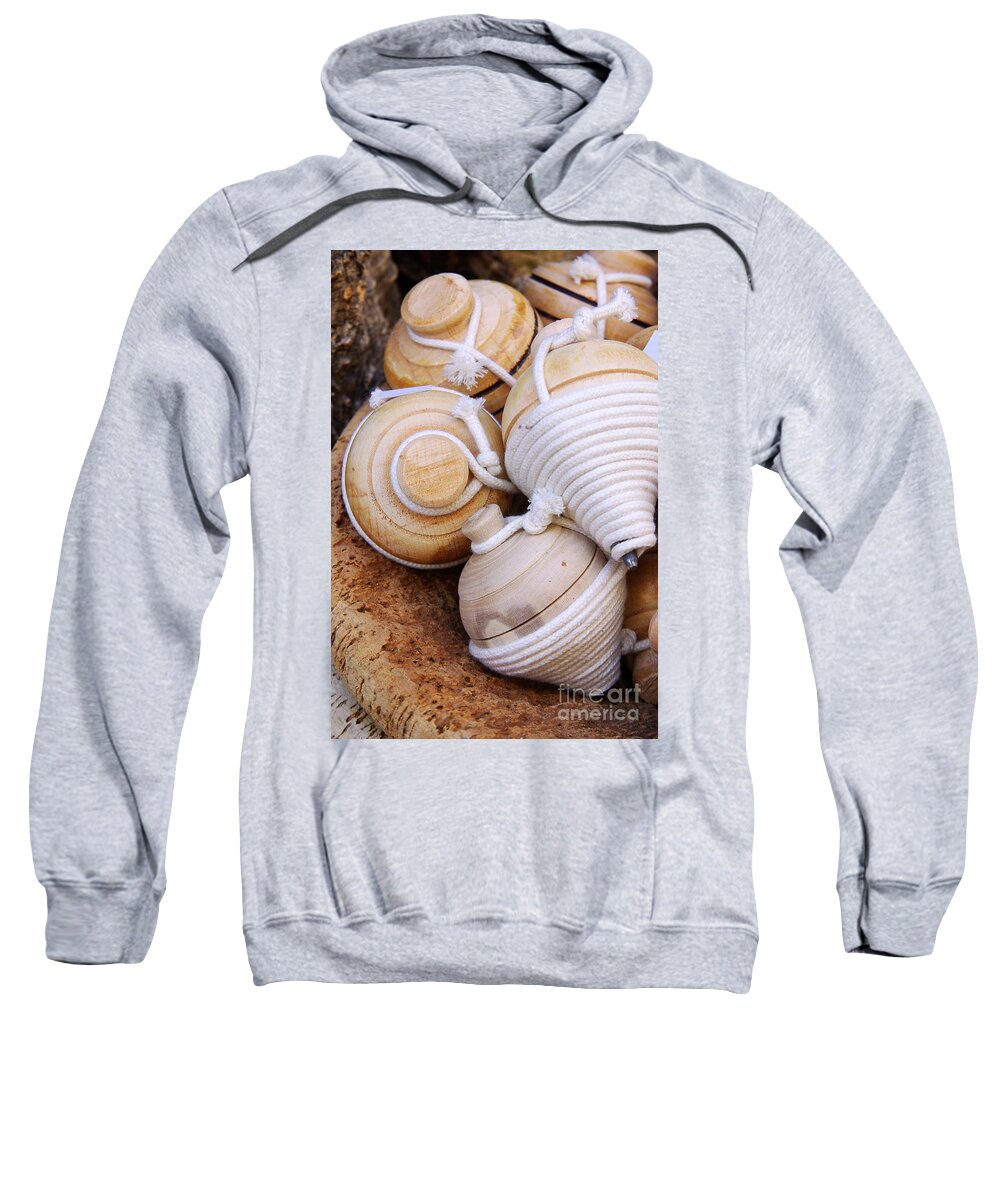 Action Sweatshirt featuring the photograph Spinning Tops by Carlos Caetano