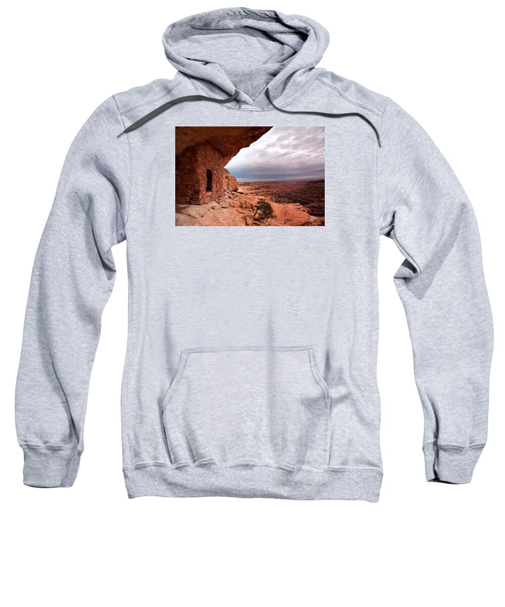 Utah Sweatshirt featuring the photograph Ancient Storm #2 by Dan Norris