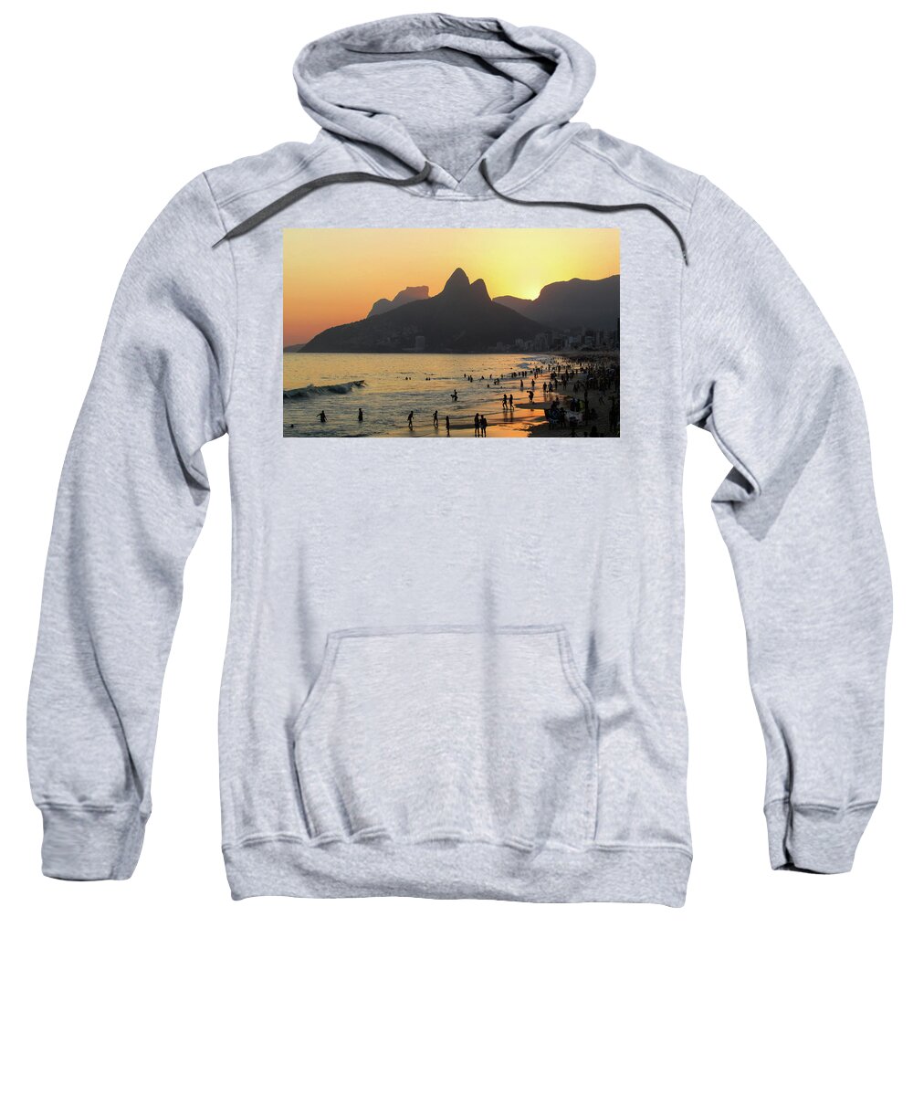 Rio De Janeiro Sweatshirt featuring the photograph Colors of Sunset #1 by Cesar Vieira