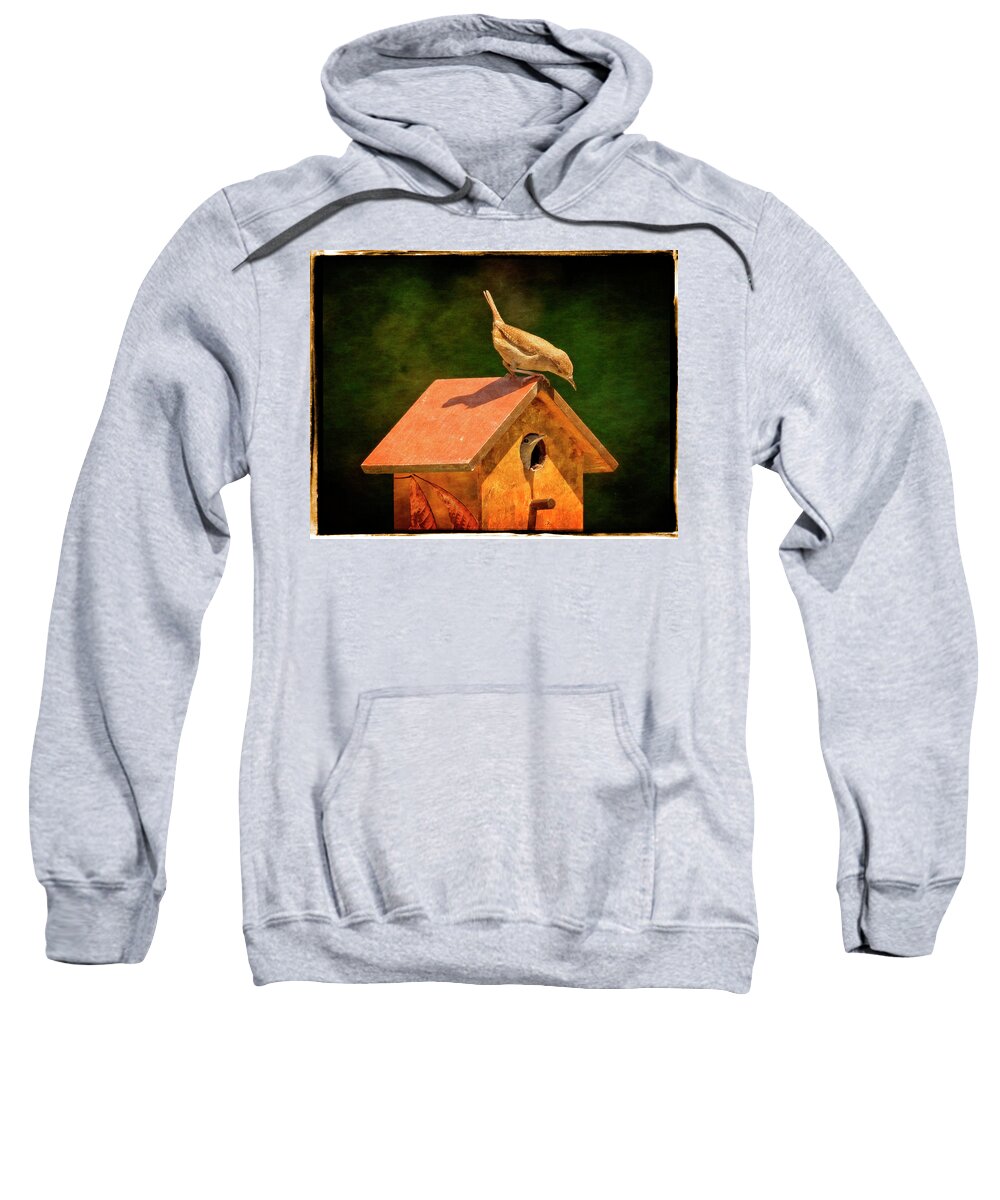 Feeding Time Sweatshirt featuring the photograph Feeding Time #1 by Frank Winters