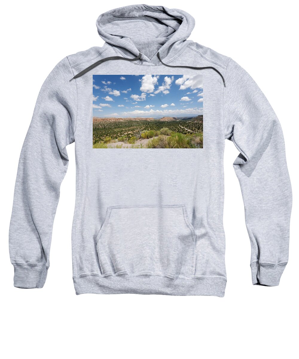  Sweatshirt featuring the photograph La Strada #1 by Carl Wilkerson