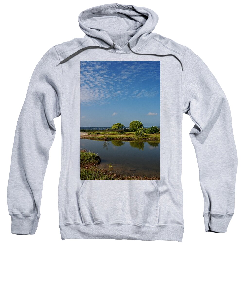 Reflects Sweatshirt featuring the photograph Reflects #1 by Galeria Trompiz