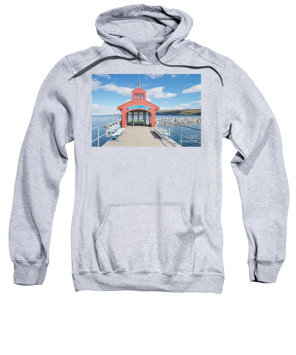 Seneca Lake Sweatshirt featuring the photograph Seneca Lake #1 by William Norton