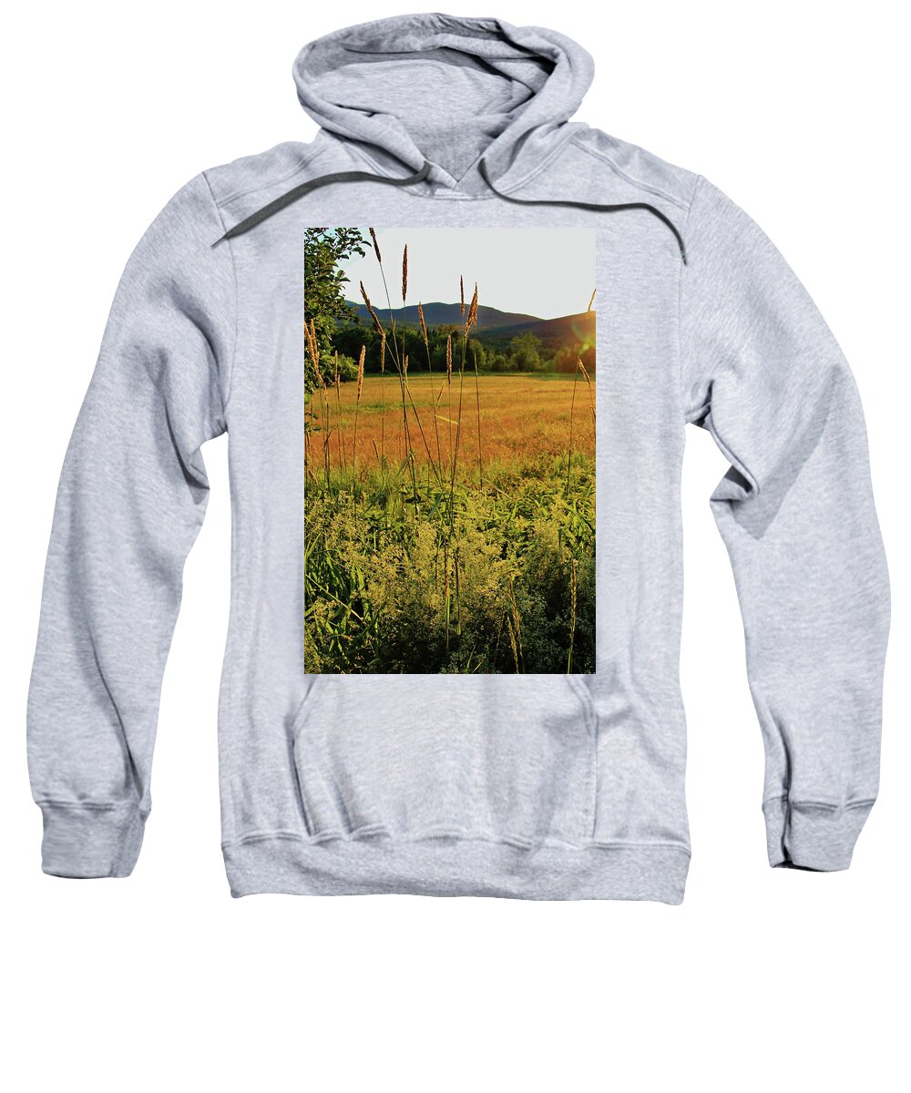 Sunset Sweatshirt featuring the photograph Sunset Field #2 by Doolittle Photography and Art