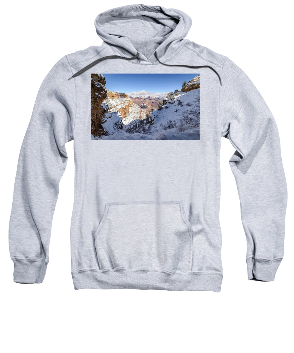 Grand Canyon Sweatshirt featuring the photograph Grand Canyon #10 by Mike Ronnebeck
