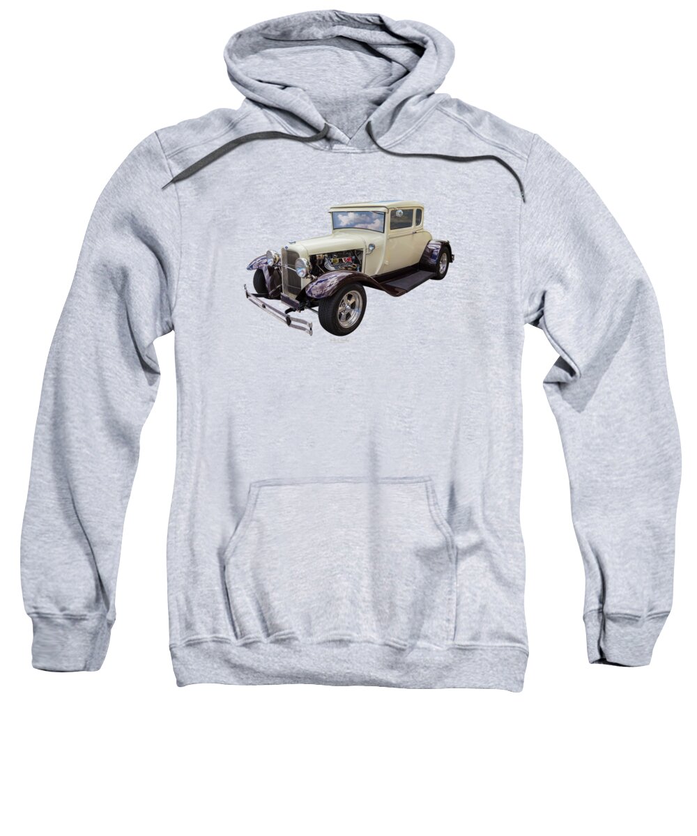 Car Sweatshirt featuring the photograph 1929 Coupe by Keith Hawley