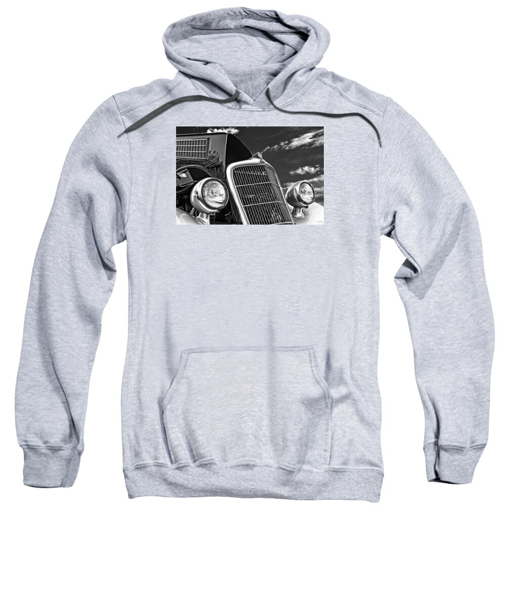 1934 Ford Sweatshirt featuring the photograph 1934 Ford Frontend by Imagery by Charly