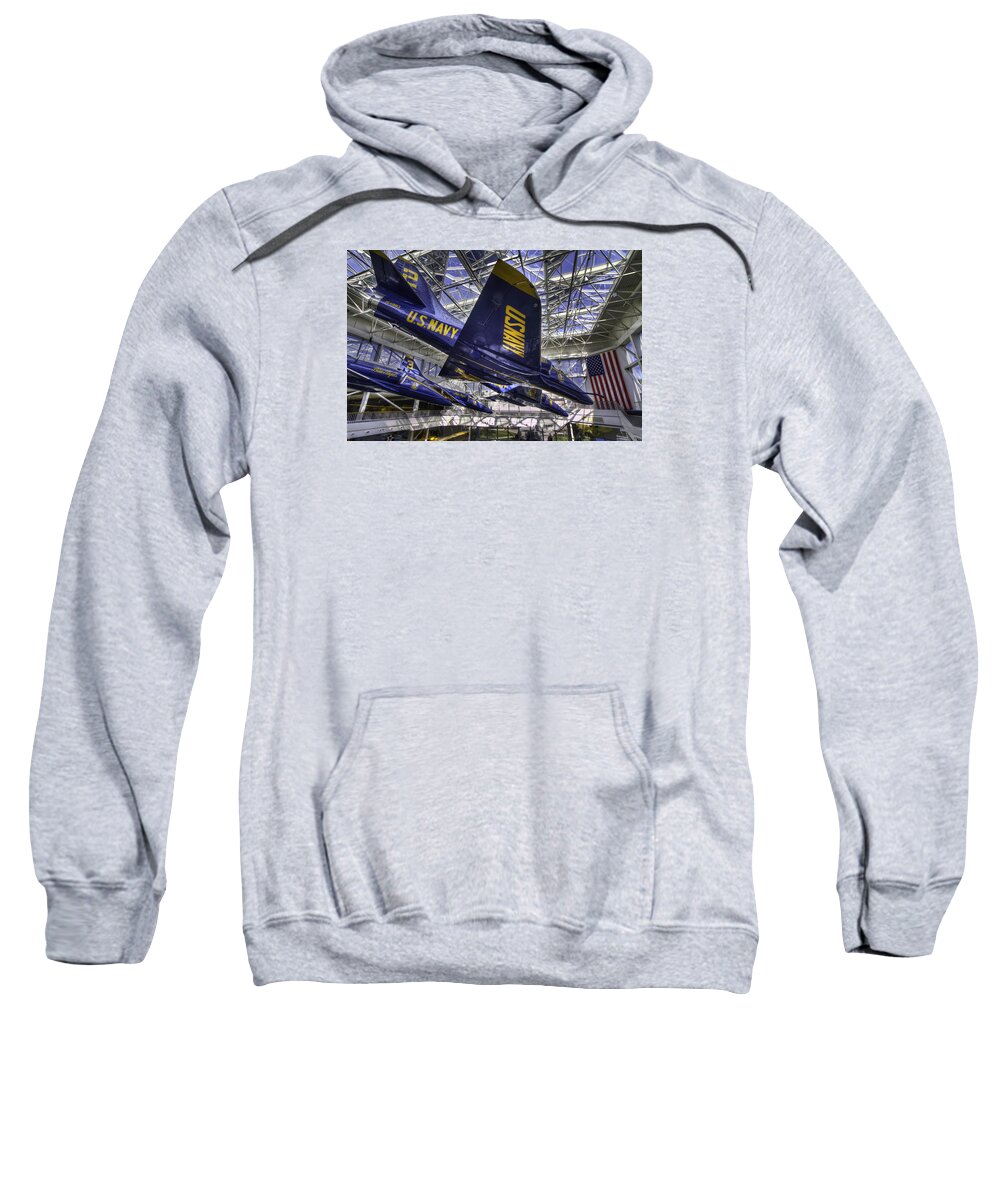 Florida Sweatshirt featuring the photograph Blue Angels #2 by Tim Stanley