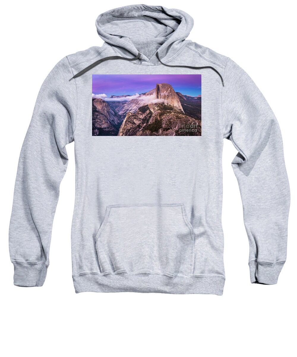 Half Dome Sweatshirt featuring the photograph Half Dome #2 by Anthony Michael Bonafede