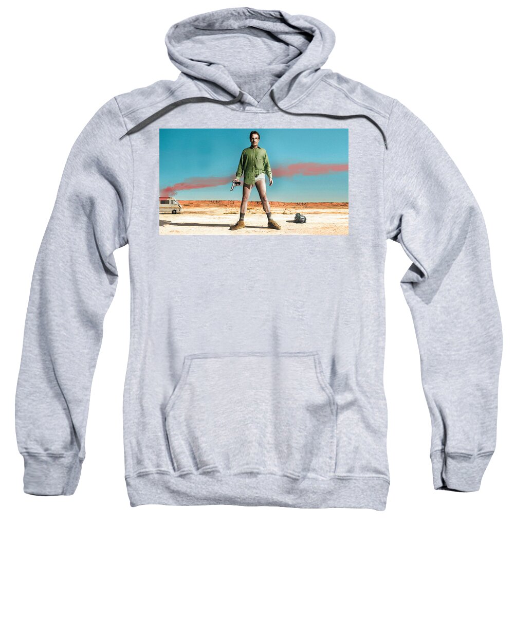 Breaking Bad Sweatshirt featuring the digital art Breaking Bad #3 by Super Lovely