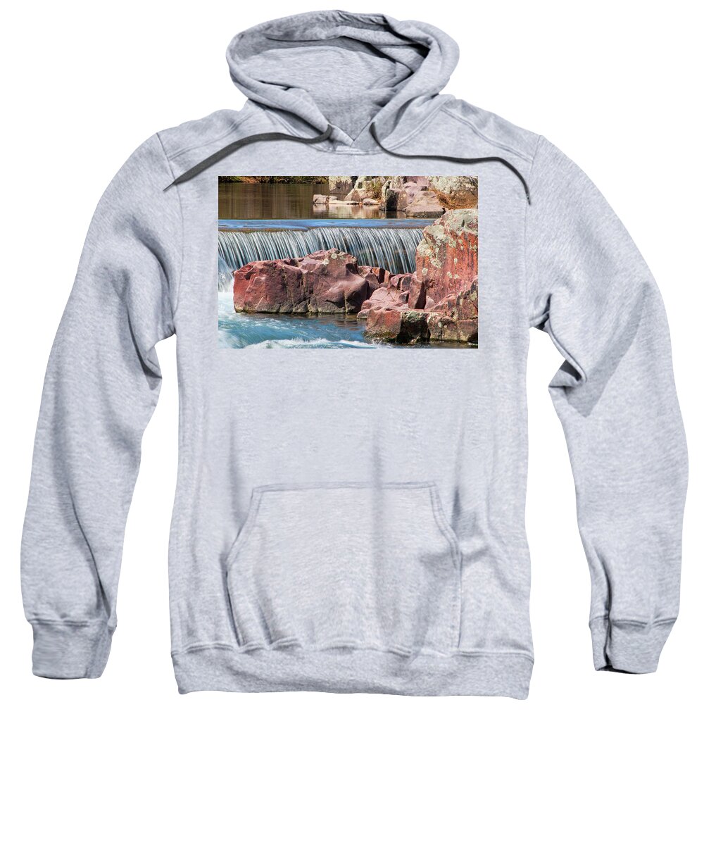 Missouri Sweatshirt featuring the photograph Marble Creek #3 by Steve Stuller