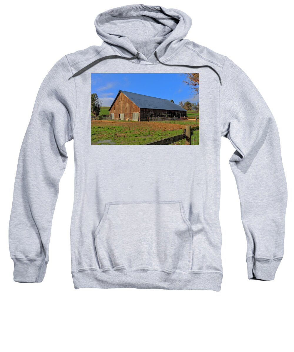 Barn Sweatshirt featuring the photograph Old Barn #3 by Bruce Bottomley