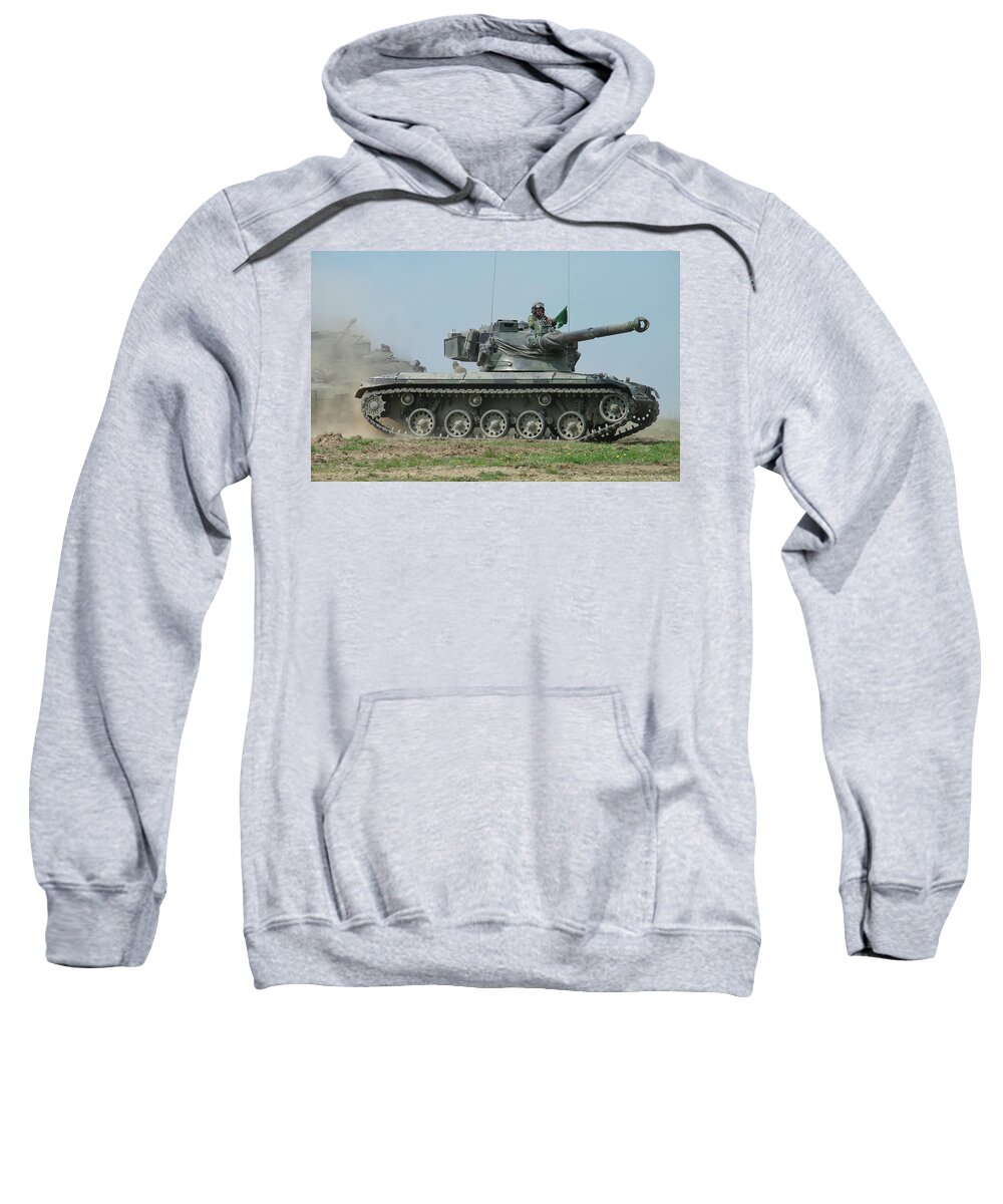 Tank Sweatshirt featuring the photograph Tank #6 by Jackie Russo