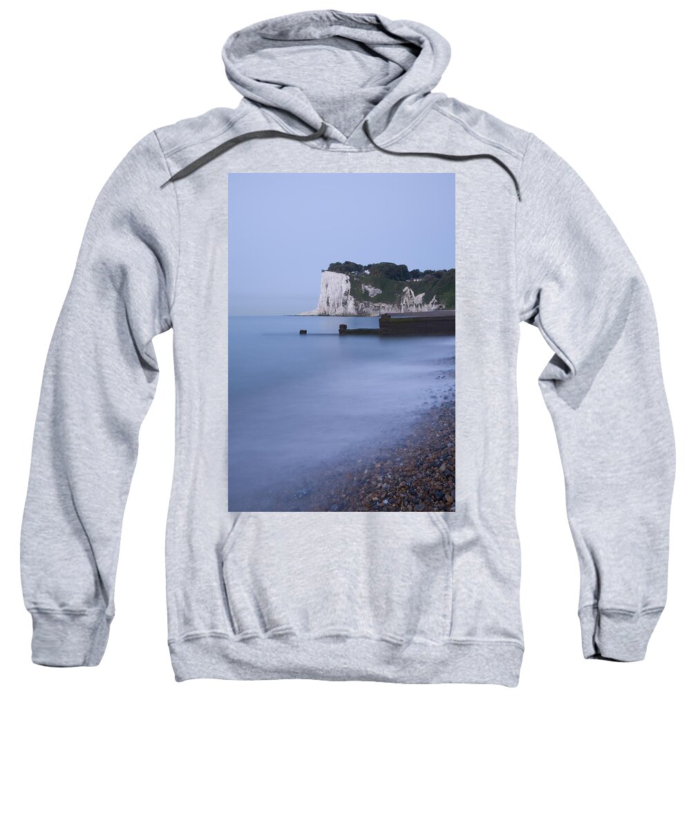 Dover Sweatshirt featuring the photograph Sunrise at the White Cliffs of Dover #8 by Ian Middleton