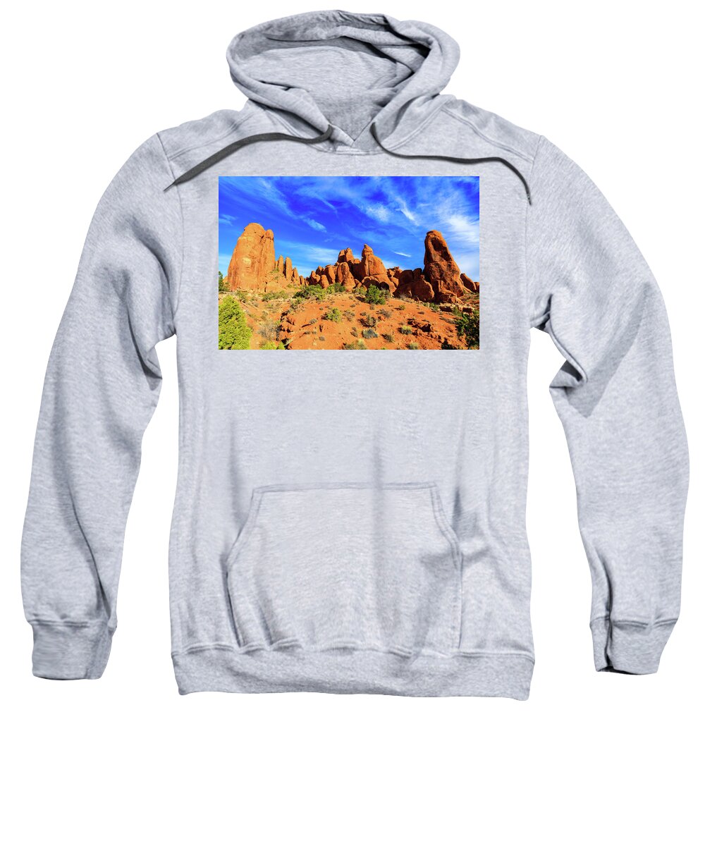 Arches National Park Sweatshirt featuring the photograph Arches National Park #9 by Raul Rodriguez