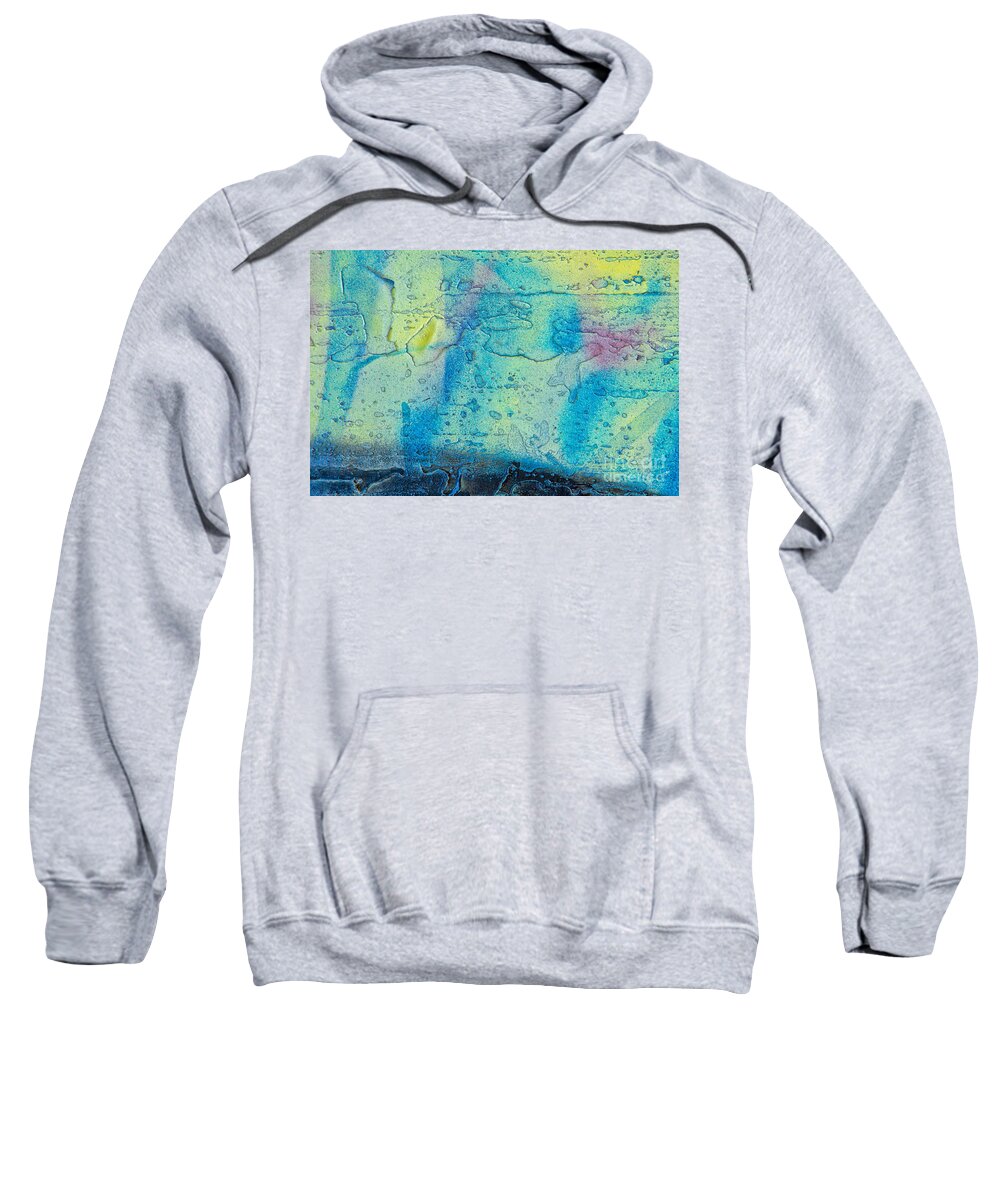 Urban Extractions Sweatshirt featuring the photograph A Rainbow Day by Marilyn Cornwell