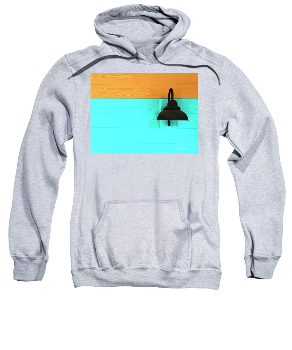 Abstract Sweatshirt featuring the photograph A Solitary Light by Rick Locke - Out of the Corner of My Eye