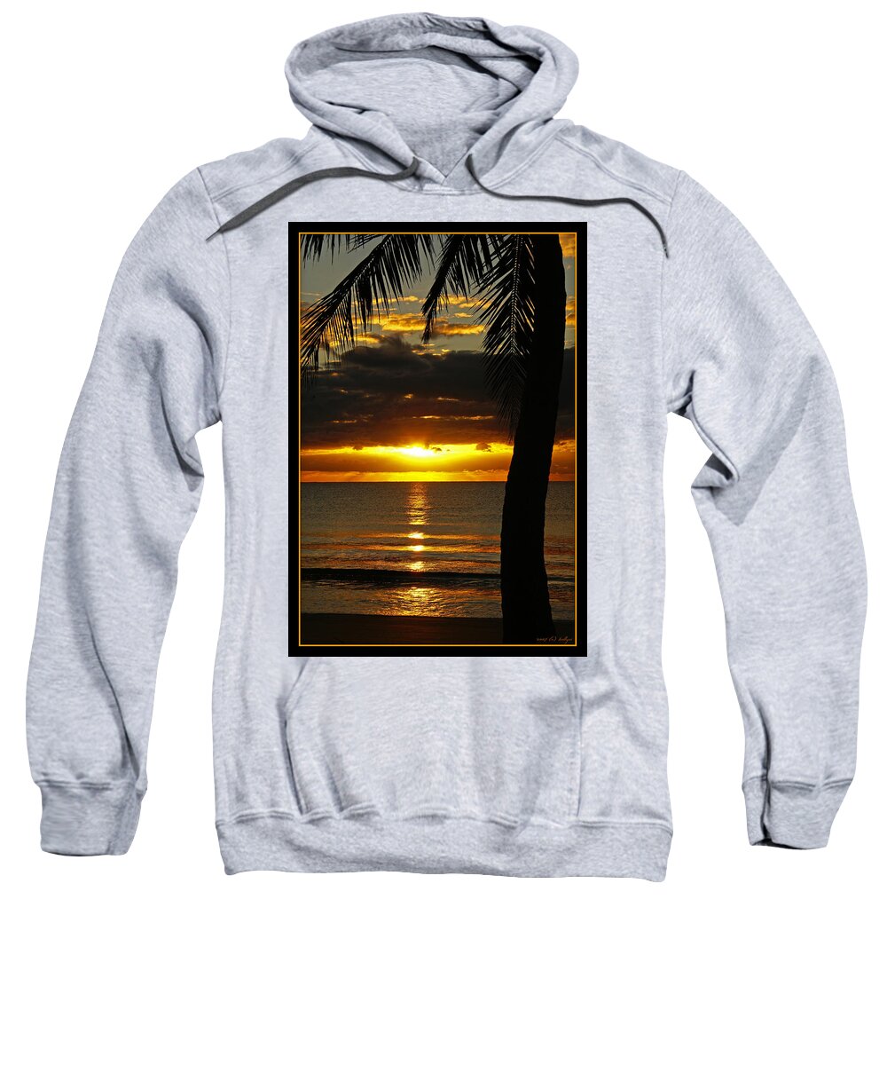 Landscape Sweatshirt featuring the photograph A Touch of Paradise by Holly Kempe