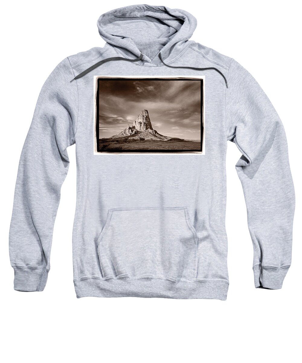 Agatha Sweatshirt featuring the photograph Agatha Peak Near Monument Valley by Steve Gadomski