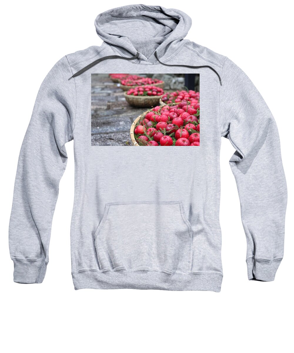  Sweatshirt featuring the photograph Apple by Tamkats Ry