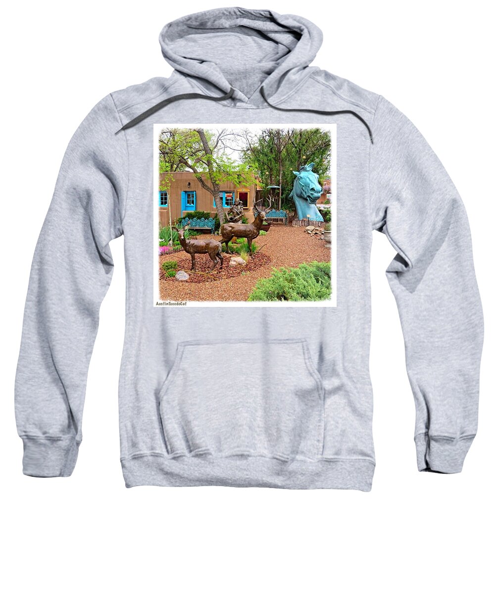 Art Sweatshirt featuring the photograph #art Is Everywhere In The by Austin Tuxedo Cat