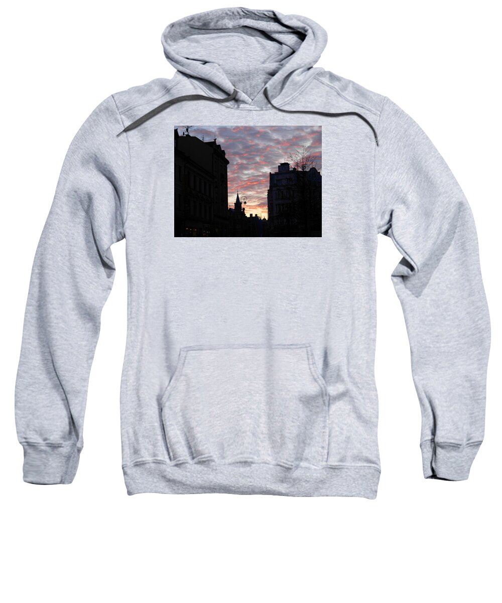 Karlovy Vary Sweatshirt featuring the photograph At Peace by Christopher Brown