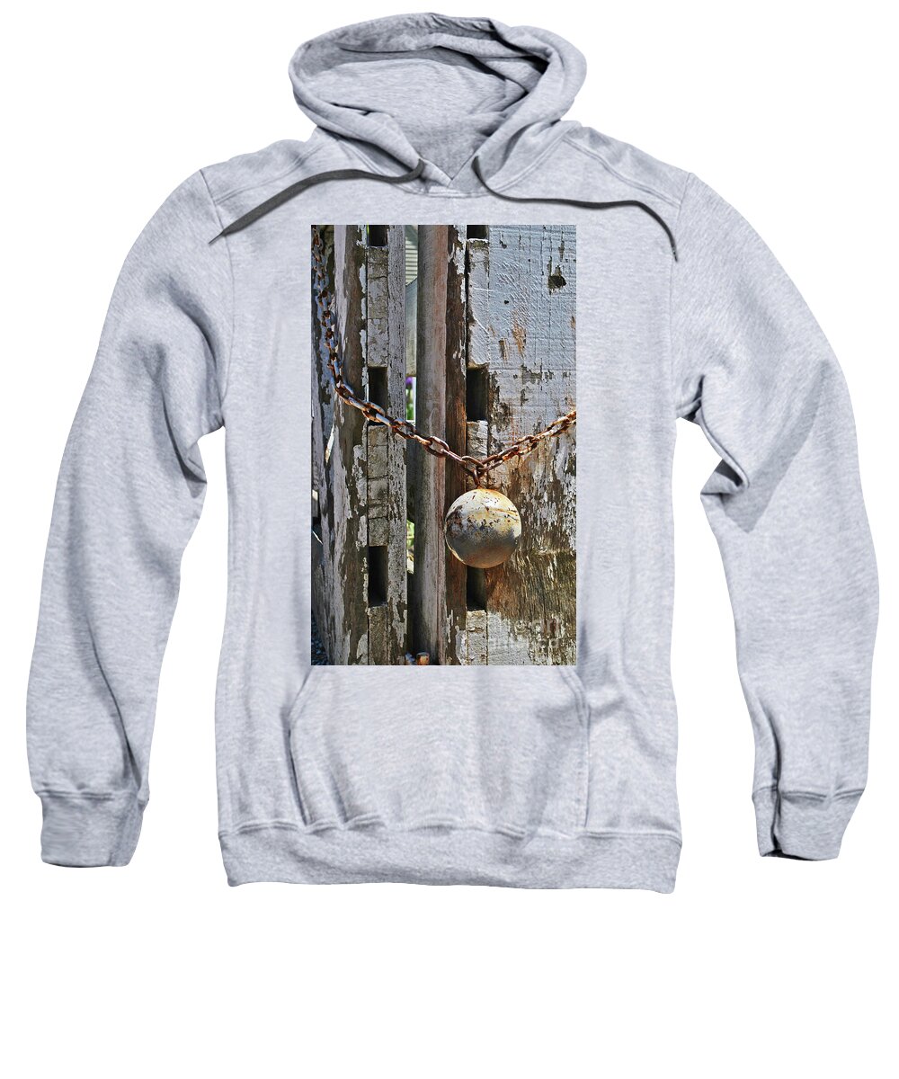 Ball Sweatshirt featuring the photograph Ball and Chain by George D Gordon III